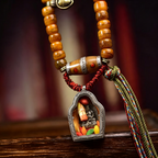 Vintage Himalayan Plateau Camel Bone 108-Piece Beaded Strand for Quiet Reflection & Grounded Awareness