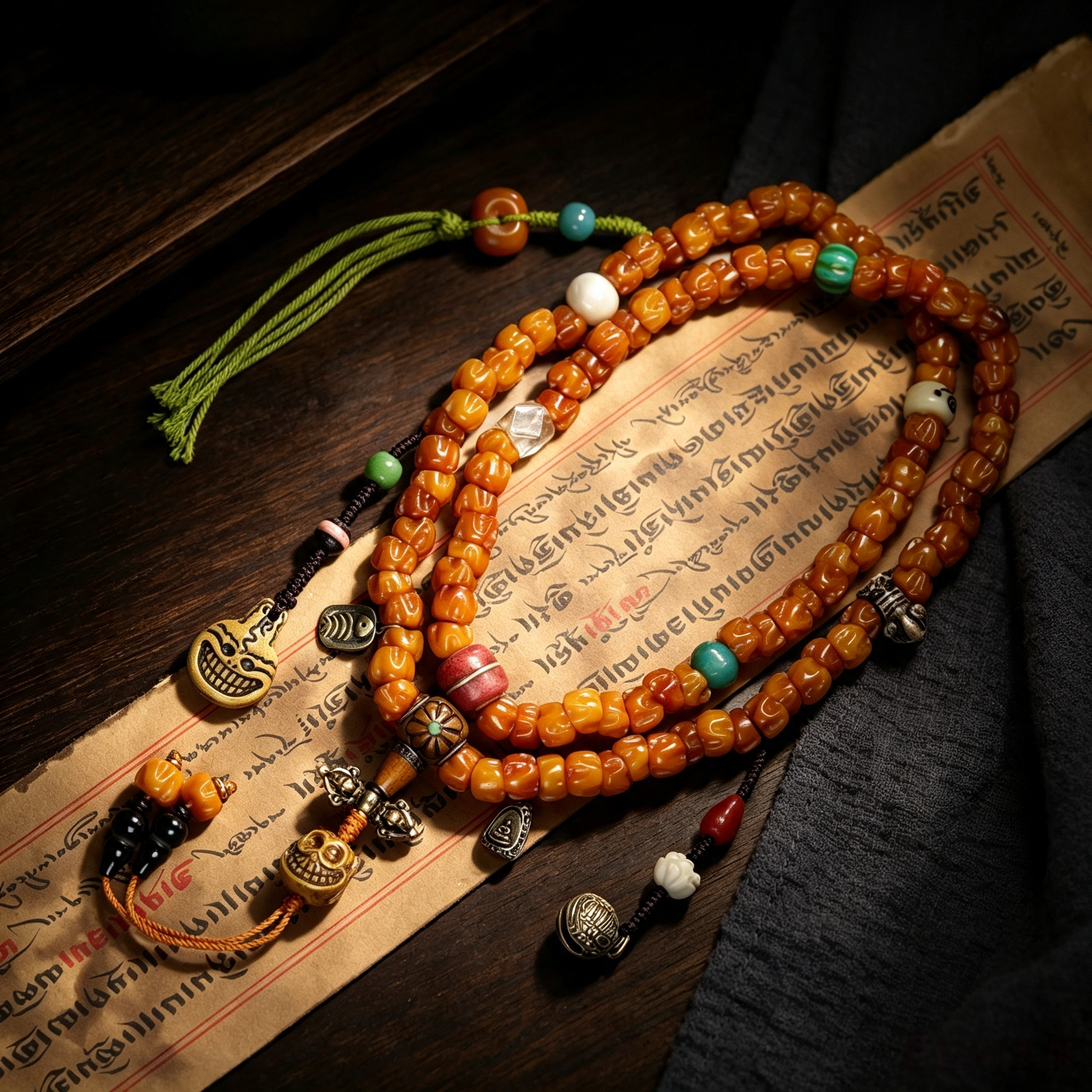 Himalayan Ox Bone Bead Bracelet | Inner Centering & Gentle Grounding Contemplation Adornment