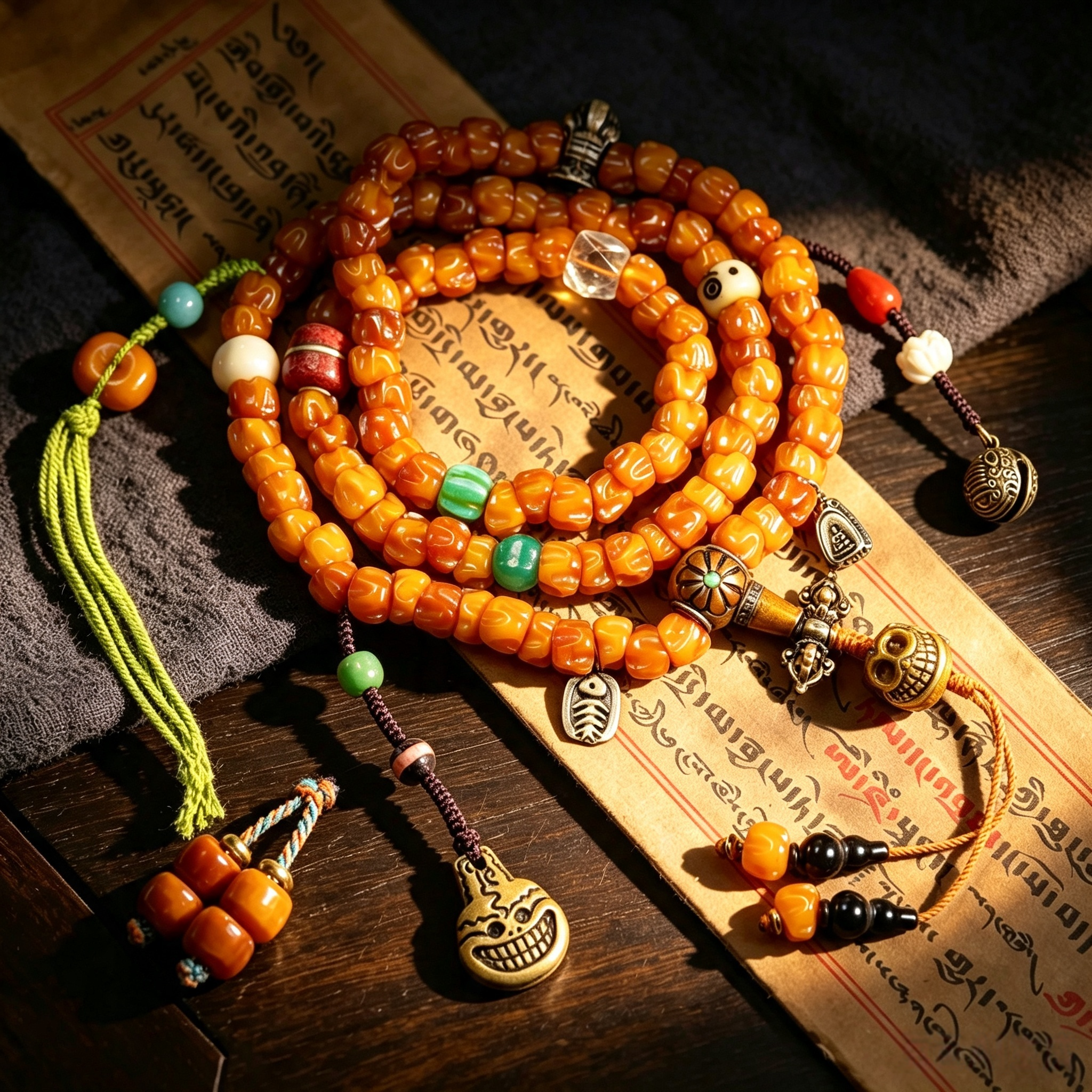 Himalayan Ox Bone Bead Bracelet | Inner Centering & Gentle Grounding Contemplation Adornment
