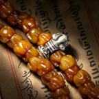 Himalayan Ox Bone Bead Bracelet | Inner Centering & Gentle Grounding Contemplation Adornment